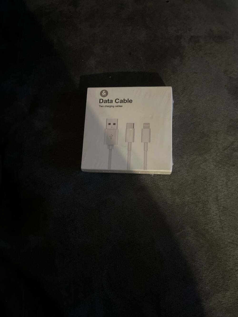 St. Stevener 2-Pack USB-C and Lightning Data Charging Cable Set